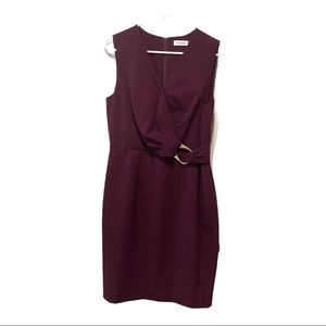 Calvin Klein Maroon/Purple dress. Size 12